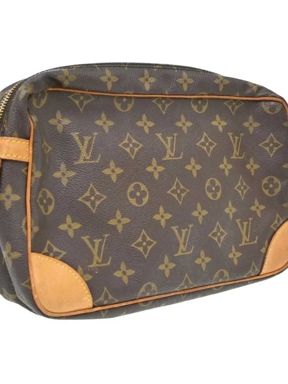LOUIS VUITTON COMPIEGNE 28 CLUCTH HANDBAG MONOGRAM